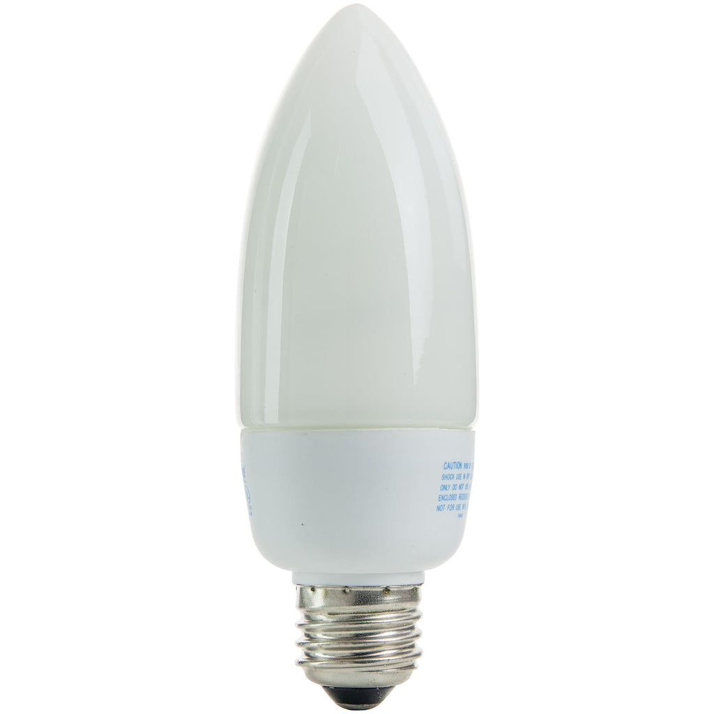 Compact Fluorescent - Chandelier - 14 Watt - 620 Lumens  - Warm White - 2700 Kelvin